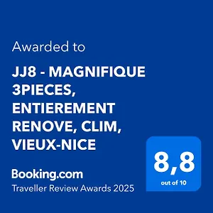 Apartment Jj8 - Magnifique 3pieces, Entierement Renove, Clim, Vieux-nice, Nice